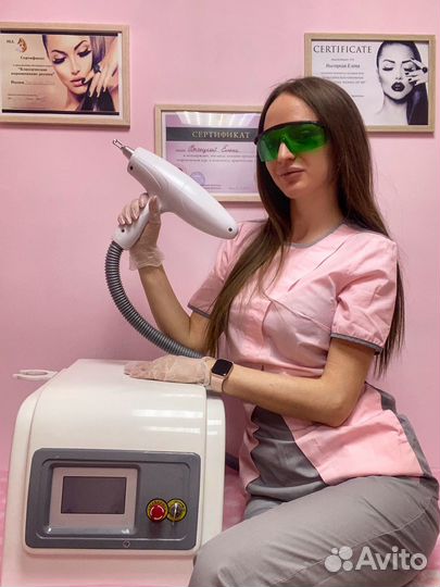 Лазерное удаление тату