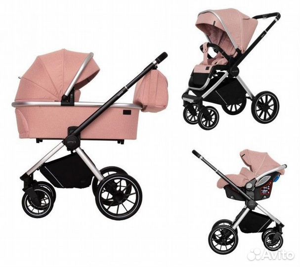 Коляска 3В1 carrello optima