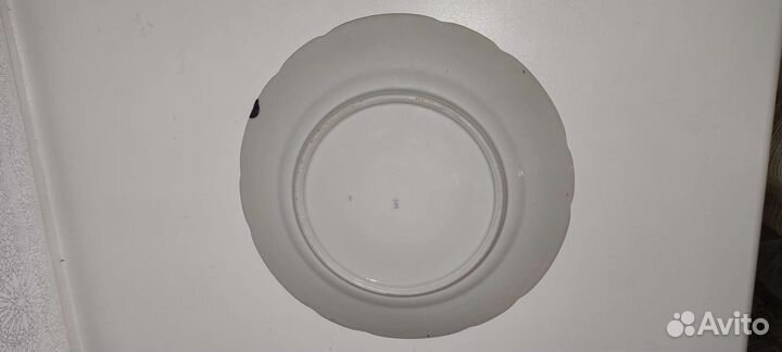 Редкая тарелка всекоопит 30г. Агитационная