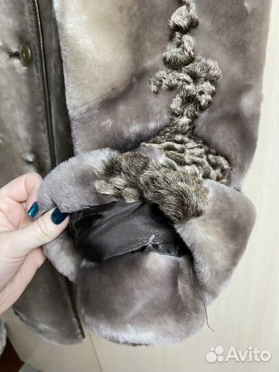 Шуба мутоновая 48 размер