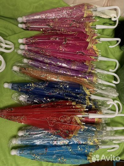 Зонт.35см.50см.с паетками.декоративный.Танцы.новые