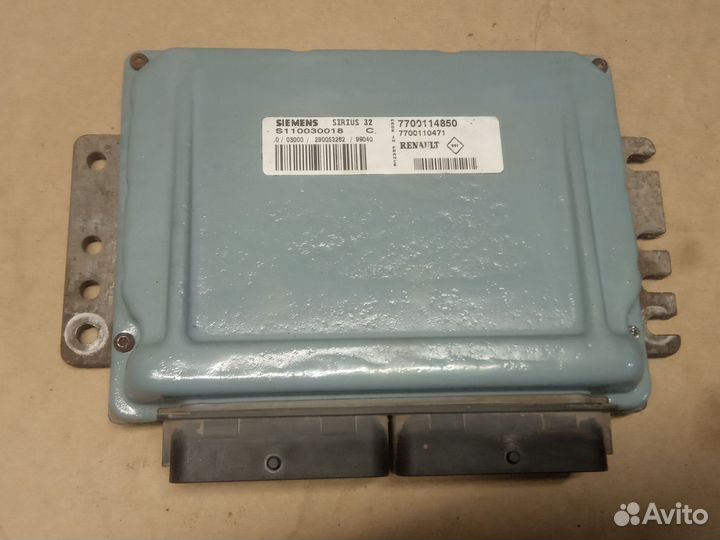 Эбу двс Renault Megan 1 2000г 16V1,4