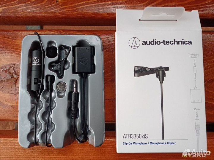 Микрофон - петличка Audio-Technica ATR3350xiS