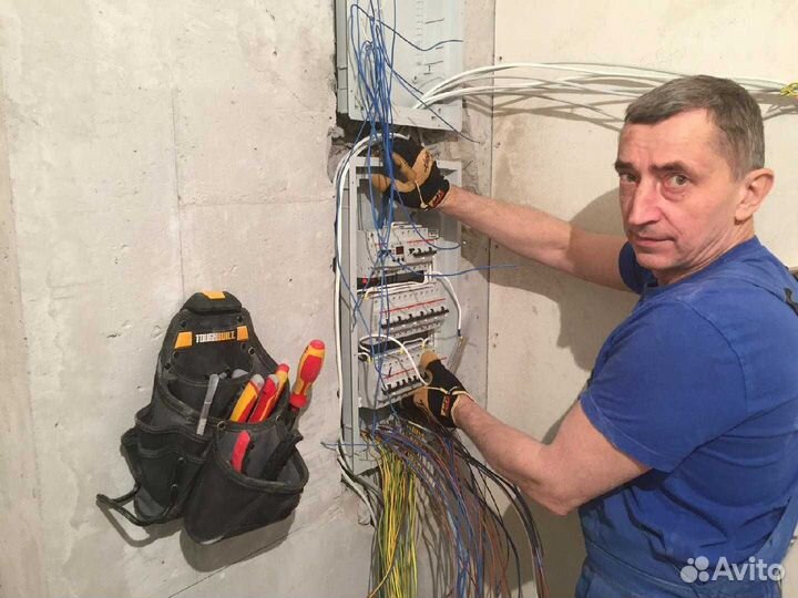Электрик. Услуги электрика. Частный мастер