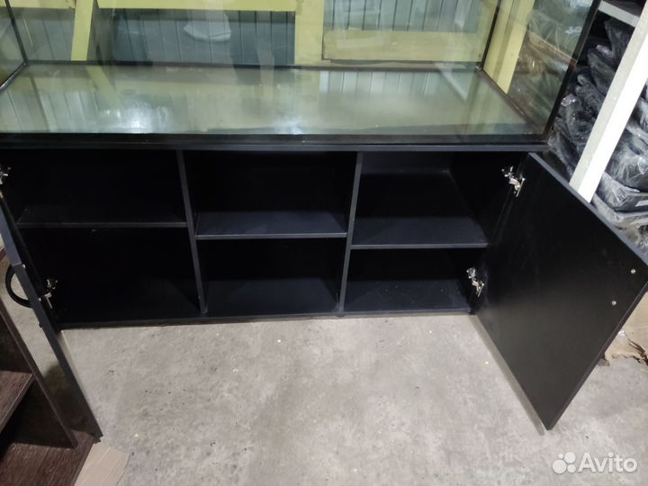 Аквариум 488 л. Новый с тумбой