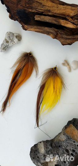 Мушки и стримеры нахлыстовые для рыбалки набором