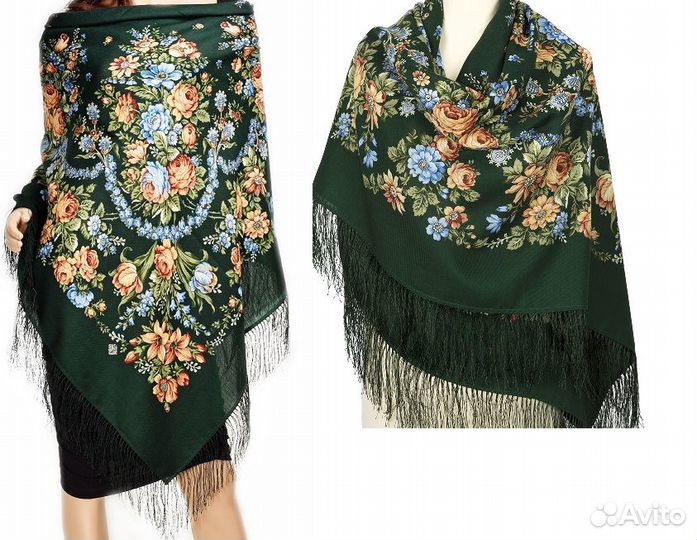 Павловопосадские платки чистая шерсть есть раритет