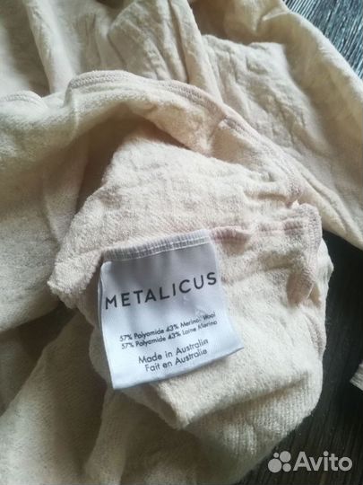 Metalicus Australia платье меринос бежевое 44-46