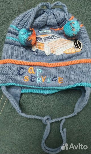 Шапка для мальчика 50/52