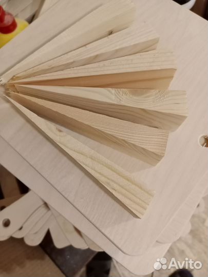 Клинья деревянные