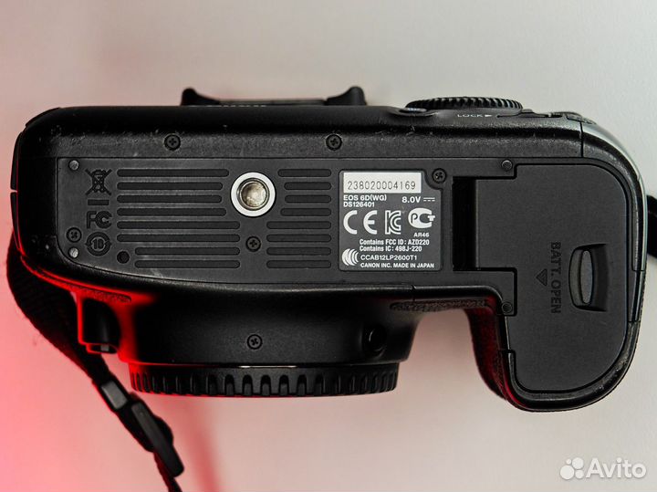 Фотоаппарат Canon 6d body WG 32к пробег + коробка