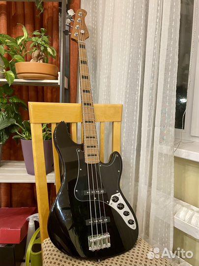 Бас-гитара Cort Jazz Bass GB64JJ-BK GB Series