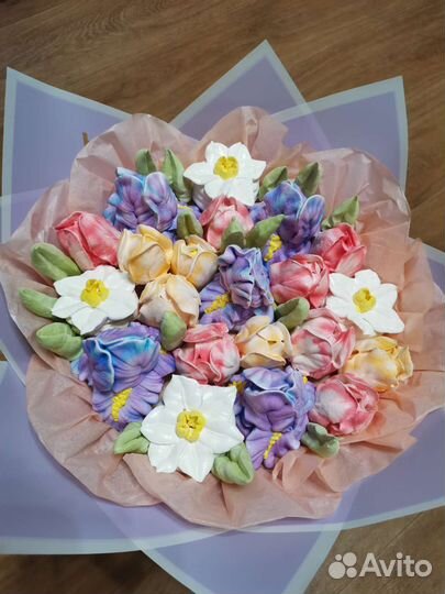 Зефирный букет. Маршмеллоу