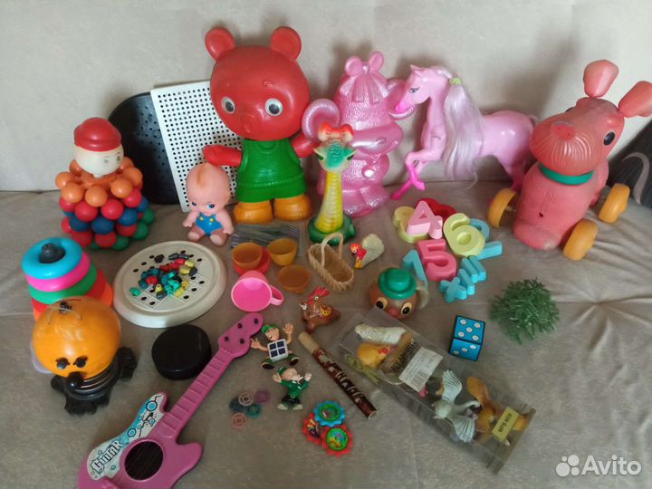 Детские игрушки из СССР