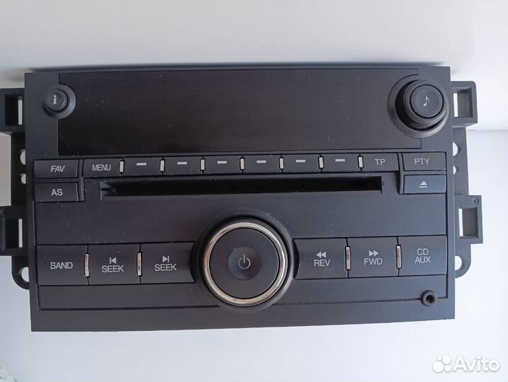 Штатная магнитола на chevrolet aveo
