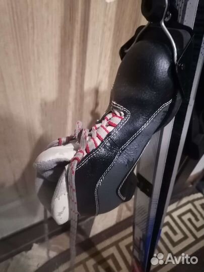 Лыжи беговые детские 140 с ботинками