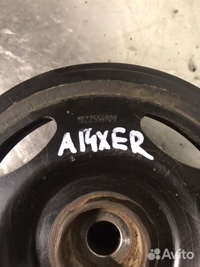 Шкив коленвала A14XER 1.4T Opel Astra Meriva Corsa