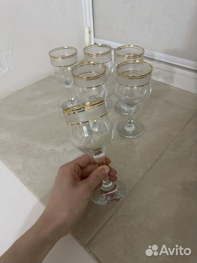 Хрустальные фужеры