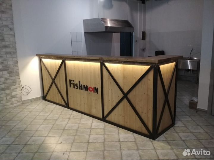 Ресепшн/Барная /Стойка администратора стиль Loft