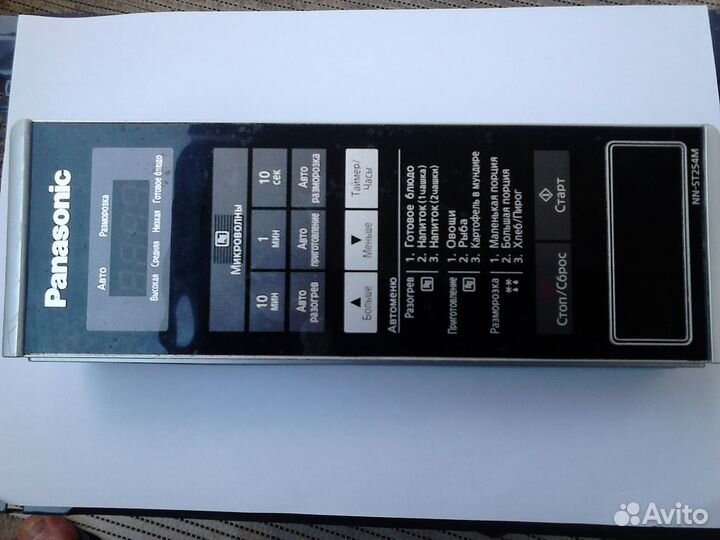 Запчасти для микроволновки panasonic