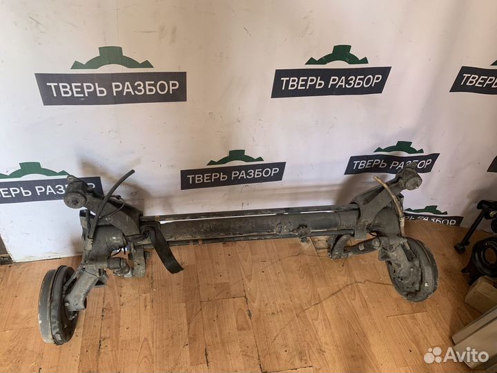 Балка задняя пежо партнер