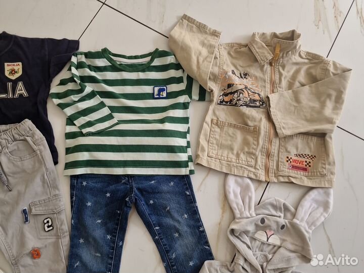 Детские вещи пакетом на мальчика 86 92