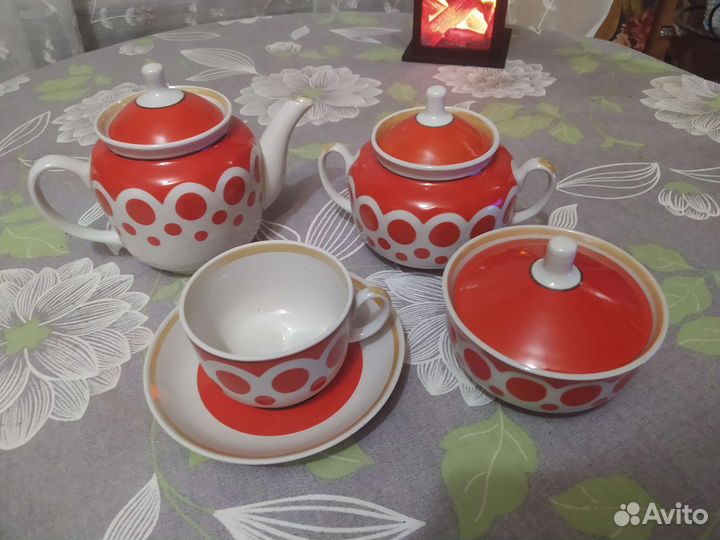 Чайный сервиз СССР новый