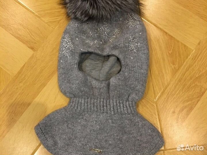 Шапка, шлем новая зимняя 50-56 см