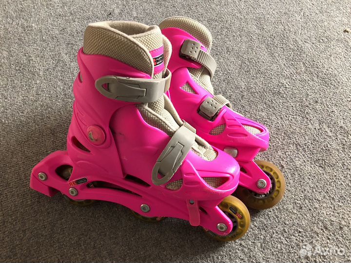 Роликовые коньки детские раздвижные