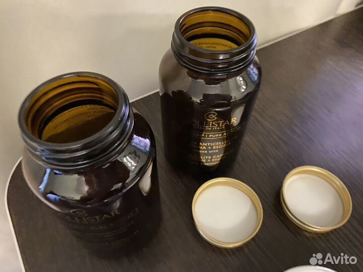 Пустые баночки. Стекло. Collistar