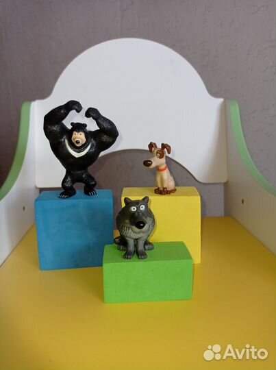 Маша и медведь фигурки