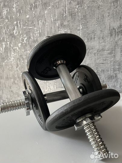 Гантели разборные