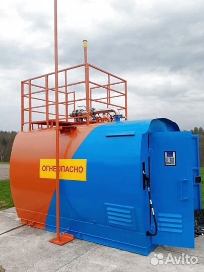 Контейнерная АЗС для заправки своей техники