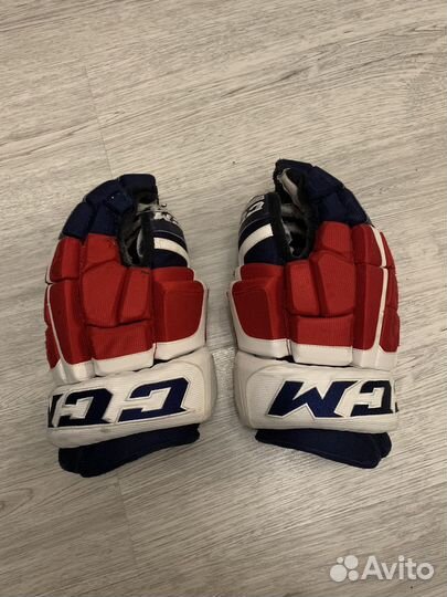 Перчатки хоккейные CCM спецзакза нхл
