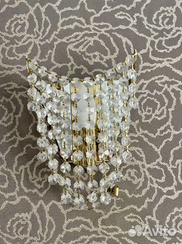 Хрустальное бра чехия