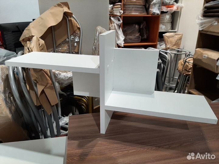 Полка книжная S33 белая