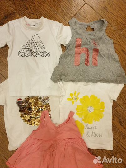 Вещи фирменные р.104/110