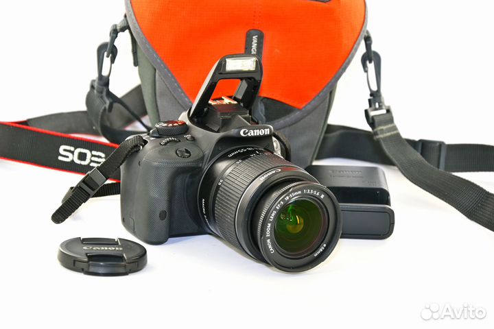 Canon EOS 100D/SL1 18.0MP зеркалка Kit 18-55