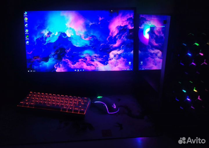 Игровой системный блок i3 12100f gtx 1660 ti