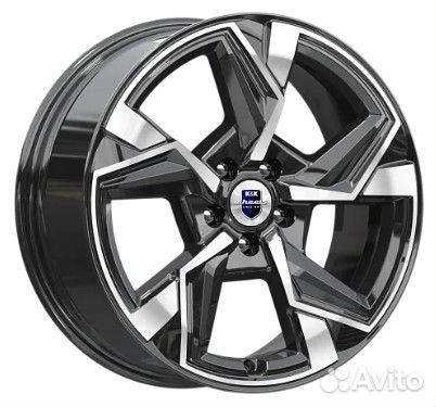 K&K Кайан (кс1012) : 7,5x18 5*114,3 Et:40 Dia:66,1 алмаз чёрный