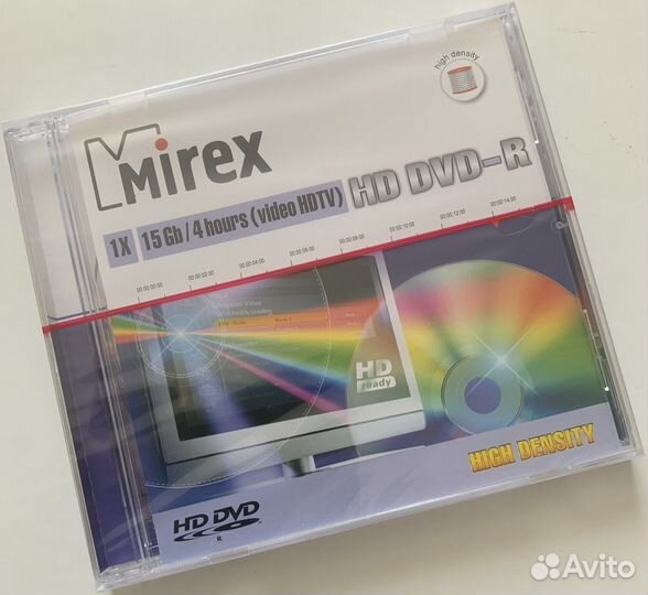 HD Dvd диск Mirex 15 gb