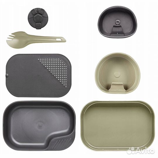 59672 Набор посуды, Wildo Camp-a-box Complete, Des