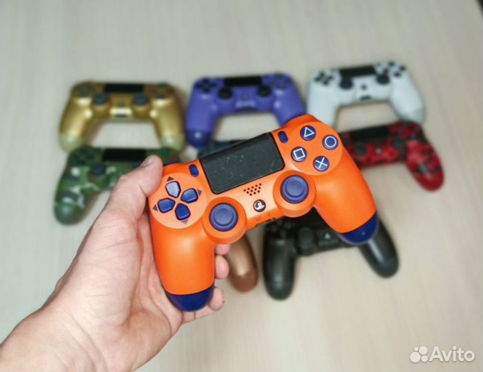 Джойстик геймпад sony PS3/PS4/PC цветные