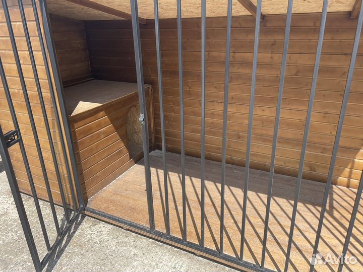 Вольер для собаки с зимником