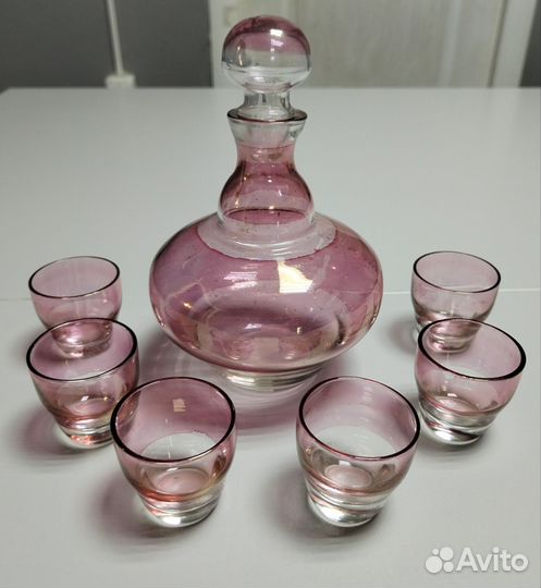 Ликерный набор (графин и стопки)