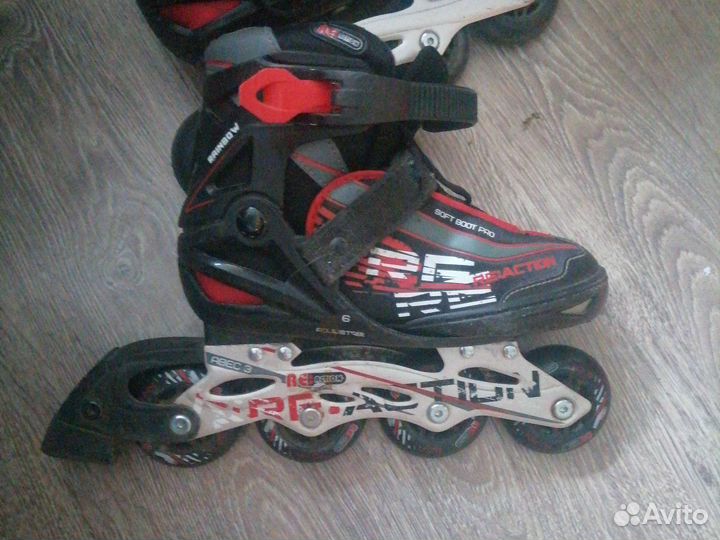 Ролики reaction rainbow 31 - 36 размер