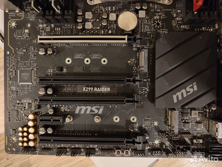 Intel core i9 7900x, 40Гб озу, msi Raider x299