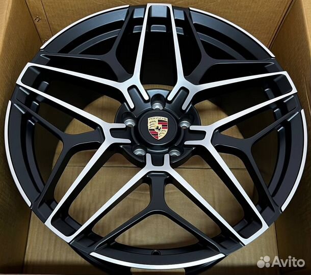 Кованые диски на porsche cayenne 3 / coupe R21