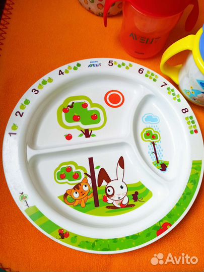 Детская посуда для кормления пакетом