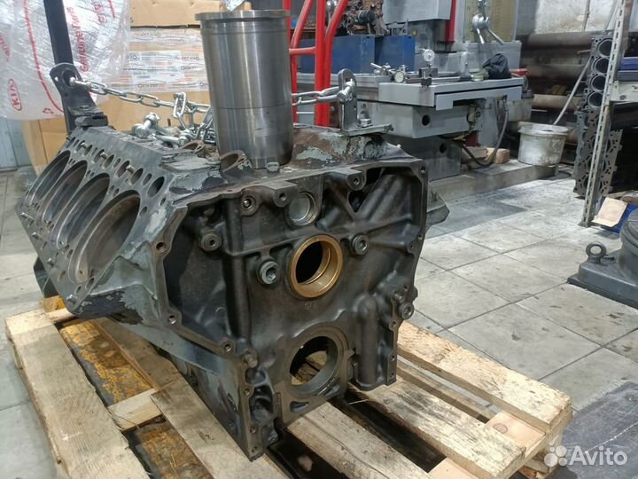 Гильзовка блока цилиндров грузовых автомобилей